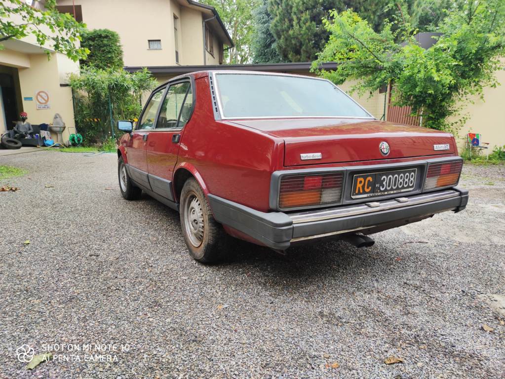 Alfetta 2 4 Turbo Diesel Alfavintage